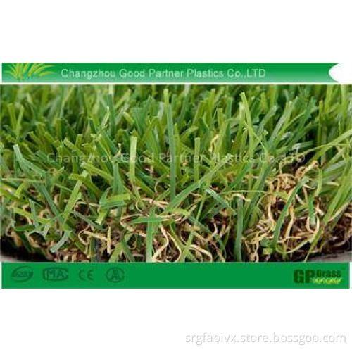 Soft Real Synthetic Residential Artificial Turf Grass with